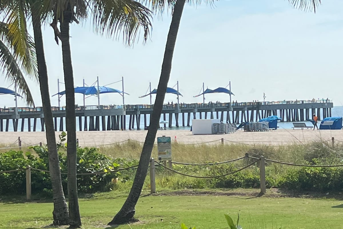 Ocean view from Sea Monarch balcony